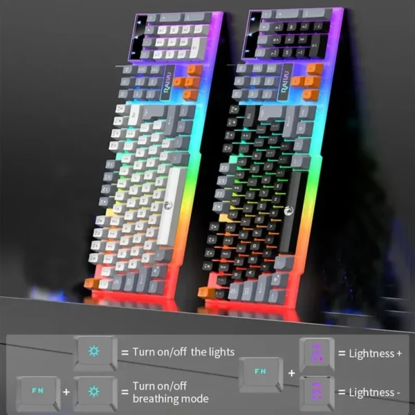 Keyboard K26 Raiku Rainbow Light