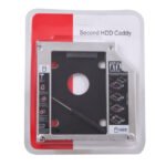Laptop SSD HDD Slim Caddy 9.5mm – 2nd Hard Drive Adapter for DVD Drive Bay