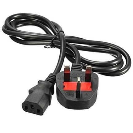 Desktop Fuse Power Cable ORG 2M – High Quality AC Power Cord for PC & Monitor